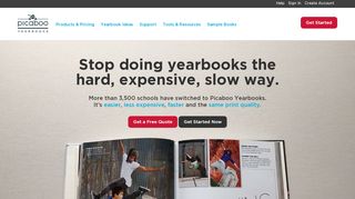 
                            7. Picaboo Yearbooks: Online Yearbook Software