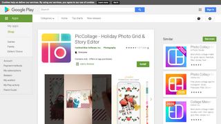 
                            4. PicCollage - Free Photo Grid Editor Fonts Stickers - Apps on Google ...