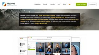 
                            1. PicDrop – Der einfachste Weg um Bilder an Deine Kunden zu senden