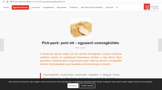 
                            5. Pick-pack: pont ott – egyszerű csomagküldés – Symbol Tech