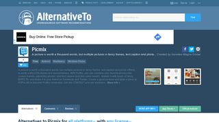 
                            12. Picmix Alternatives and Similar Apps - AlternativeTo.net