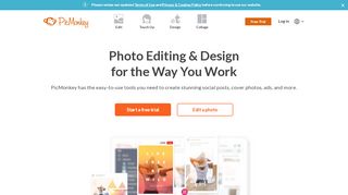 
                            12. PicMonkey Photo Editor and Graphic Design Maker