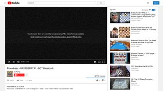 
                            11. Pico chess - RASPBERRY PI - DGT Bluetooth - YouTube