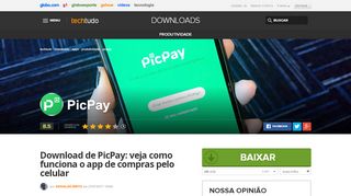 
                            4. PicPay | Download | TechTudo