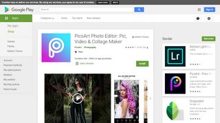 
                            6. PicsArt Photo Studio: Collage Maker & Pic Editor - Apps on Google Play