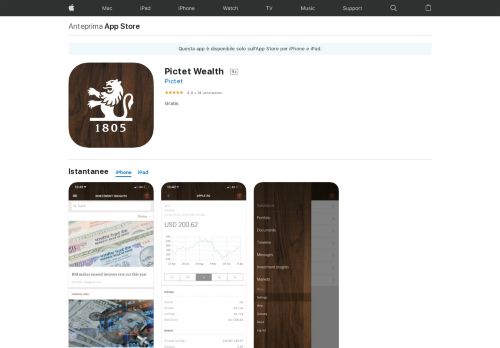 
                            5. Pictet Wealth su App Store - iTunes - Apple