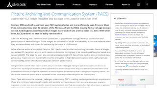 
                            2. Picture Archiving and Communication System (PACS) | Silver Peak