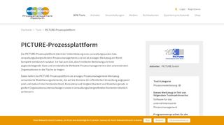 
                            3. PICTURE-Prozessplattform | BPM Expo BPM Expo