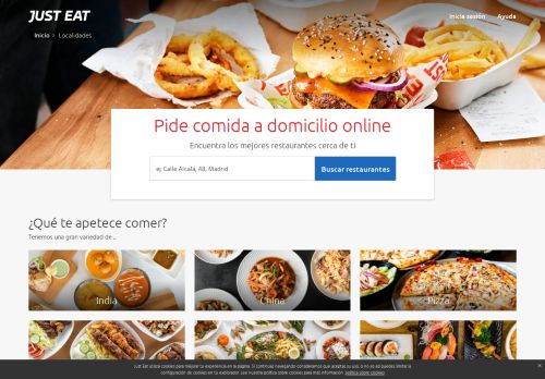 
                            4. Pide comida a domicilio online | Just-Eat.es