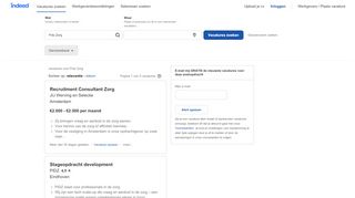 
                            10. Pidz Zorg-vacatures - februari 2019 | Indeed.nl