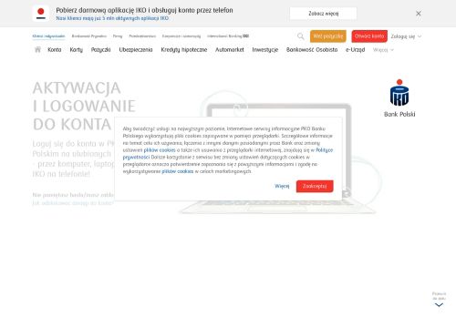 
                            6. Pierwsze logowanie do serwisu internetowego iPKO - PKO Bank Polski