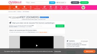 
                            13. Piet Zoomers folder - Alle aanbiedingen uit de nieuwe Piet Zoomers ...