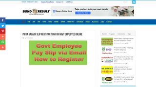 
                            11. PIFRA Online salary Pay slips Registration for Govt ...