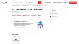 
                            6. Pig - Provedor da Ilha do Governador - Provedor de Internet - Estrada ...