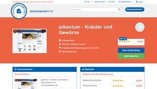 
                            9. pikantum - Kräuter und Gewürze: Erfahrungen, Bewertungen ...