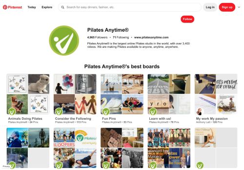 
                            11. Pilates Anytime® (pilatesanytime) auf Pinterest