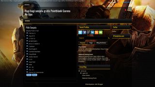 
                            6. Pilih Senjata ~ Bagi bagi senjata gratis Pointblank Garena No tipu