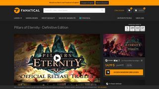 
                            8. Pillars of Eternity - Definitive Edition | Linux Mac Windows Steam Spiel ...