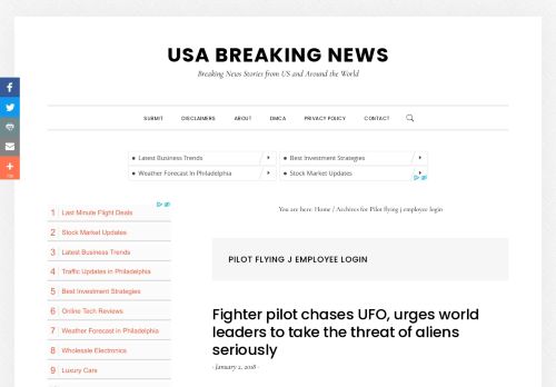 
                            11. Pilot flying j employee login – USA Breaking News