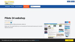 
                            1. Pilots 24 webshop | Light Aircraft DB & Sales - Pilotmix