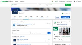 
                            8. PIMCO Jobs | Glassdoor.co.in