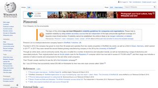 
                            7. Pimoroni - Wikipedia