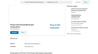 
                            6. Pimpri-Chinchwad Municipal Corporation | LinkedIn