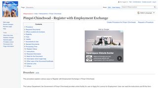 
                            7. Pimpri Chinchwad - Register with Employment Exchange