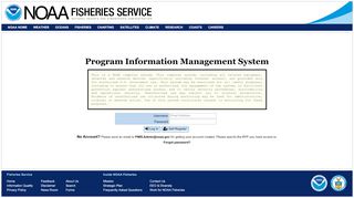 
                            7. PIMS Log In - NOAA