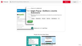 
                            8. Pin by Extstore.com on Login Popup | Pinterest | Pop up, Your ...
