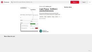 
                            13. Pin by Extstore.com on Login Popup | Pop up, Your website, Website