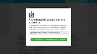 
                            8. PIN-kod och e-post - Malmö stad