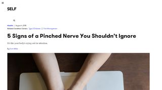 
                            11. Pinched Nerve: 5 Signs You Shouldn't Ignore | SELF