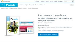 
                            3. Pincode 6e editie vmbo bovenbouw, lesmethode economie ...