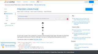 
                            9. PINCODE LOGIN PAGE - Stack Overflow