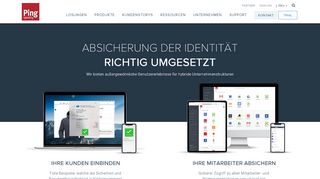 
                            2. Ping Identity: Sicherer Zugriff für das digitale Unternehmen