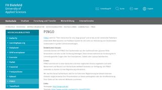 
                            8. PINGO | FH Bielefeld