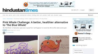 
                            2. Pink Whale Challenge: A better, healthier alternative to 'The Blue ...