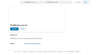 
                            9. PinkMonkey.com Inc | LinkedIn