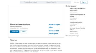 
                            9. Pinnacle Career Institute | LinkedIn