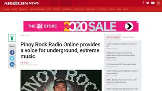 
                            8. Pinoy Rock Radio Online provides a voice for underground, extreme ...