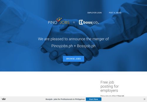 
                            11. PinoyJobs.ph - The most trusted job posting site in the Philippines