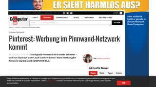 
                            11. Pinterest: Beliebter als Twitter und Instagram - COMPUTER BILD