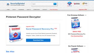 
                            8. Pinterest Password Decryptor: Recover Lost or Forgotten Pinterest ...