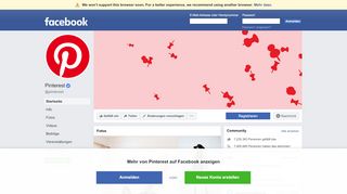 
                            2. Pinterest - Startseite | Facebook