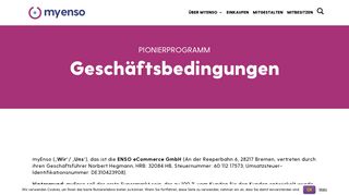 
                            12. Pionierprogramm - myEnso