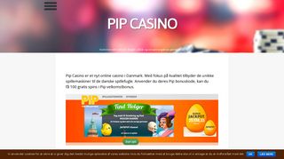 
                            7. Pip Casino - Få 100 gratis spins med en unik Pip bonuskode | februar ...