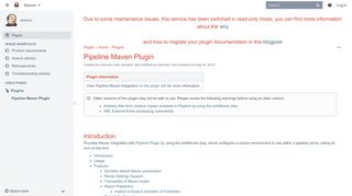 
                            12. Pipeline Maven Plugin - Jenkins - Jenkins Wiki