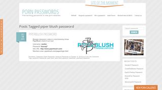 
                            1. Piper Blush Password | Porn Passwords