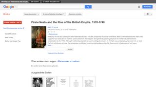 
                            12. Pirate Nests and the Rise of the British Empire, 1570-1740